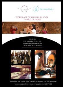 Workshop de Kundalini Yoga y baño de Gong @ Hara Yoga Studio